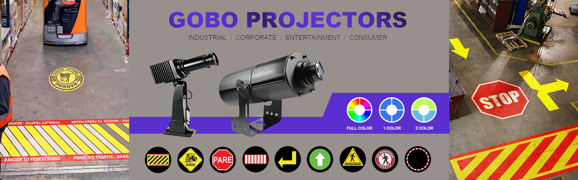 proyector de logotipo de GoBo, luz de trabajo LED, LED elevador de carretillas elevadoras,Wetech Electronic Technology Limited